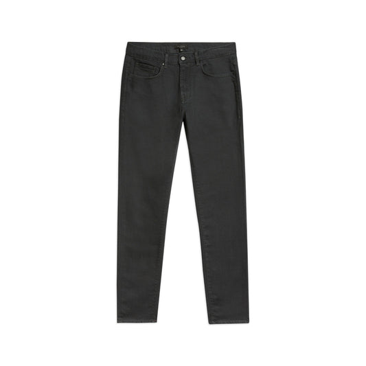Men Tondi-Tapered Leg Grey Denim Jean - Grey
