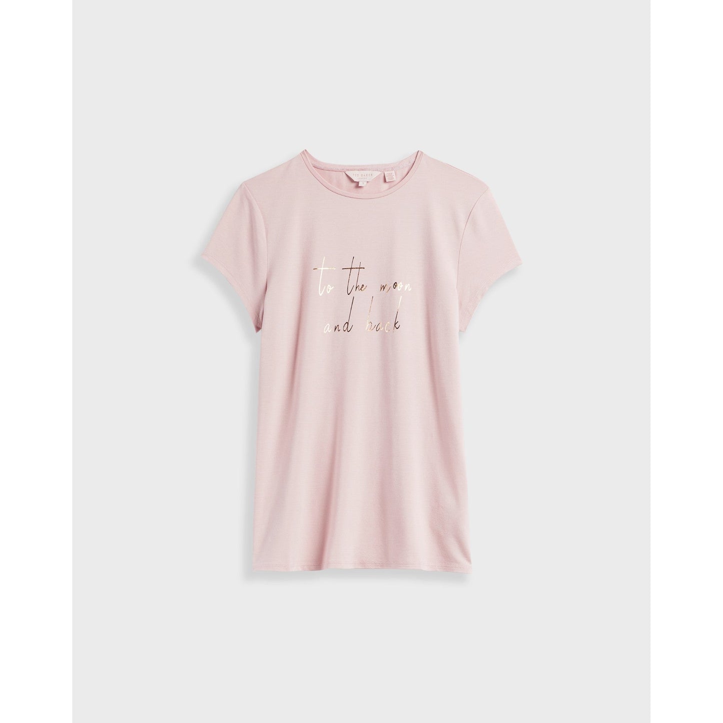 Women Aalivia-Novelty Slogan Tee - Dusky-Pink