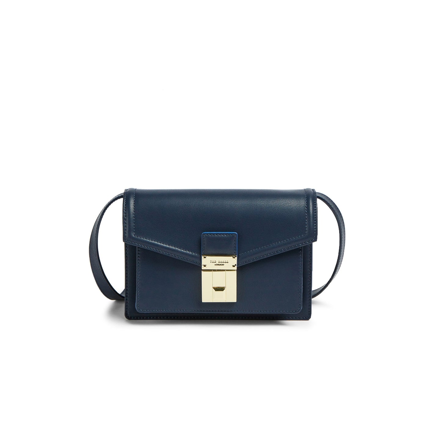 Women Kayleea-Luggage Lock Xbody Bag - Navy