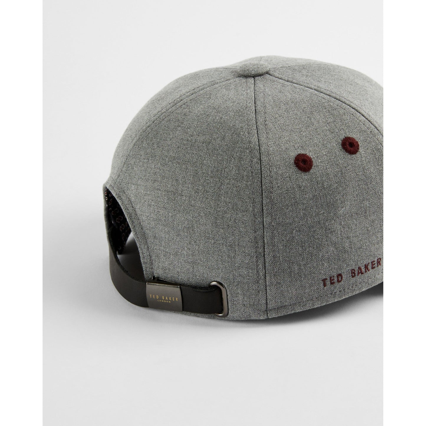 Men Brayfud-Semi Plain Baseball - Light-Grey