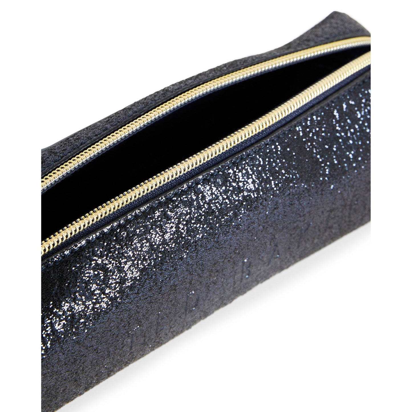 Women Aalarna-Patent Saffiano Brush Case - Navy