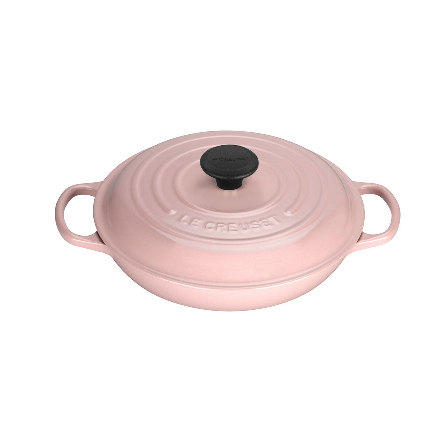 Shallow Casserole/braiser 26cm - Chiffon Pink