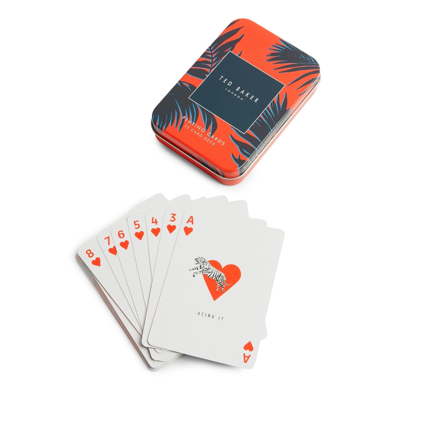 Men Cardez-Ted612 Playing Cards And Case - Assorted