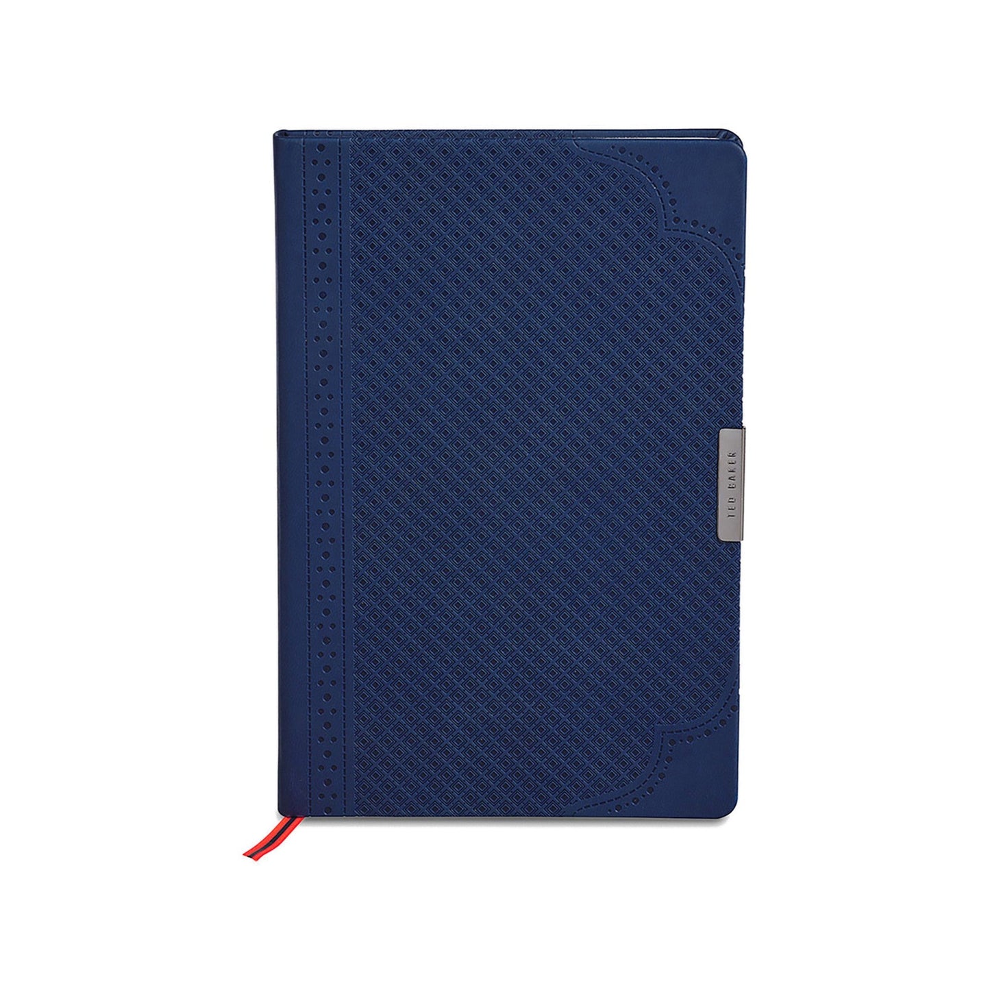 Men Noitn-Ted656 Brogue Geo A5 Notebook - Navy