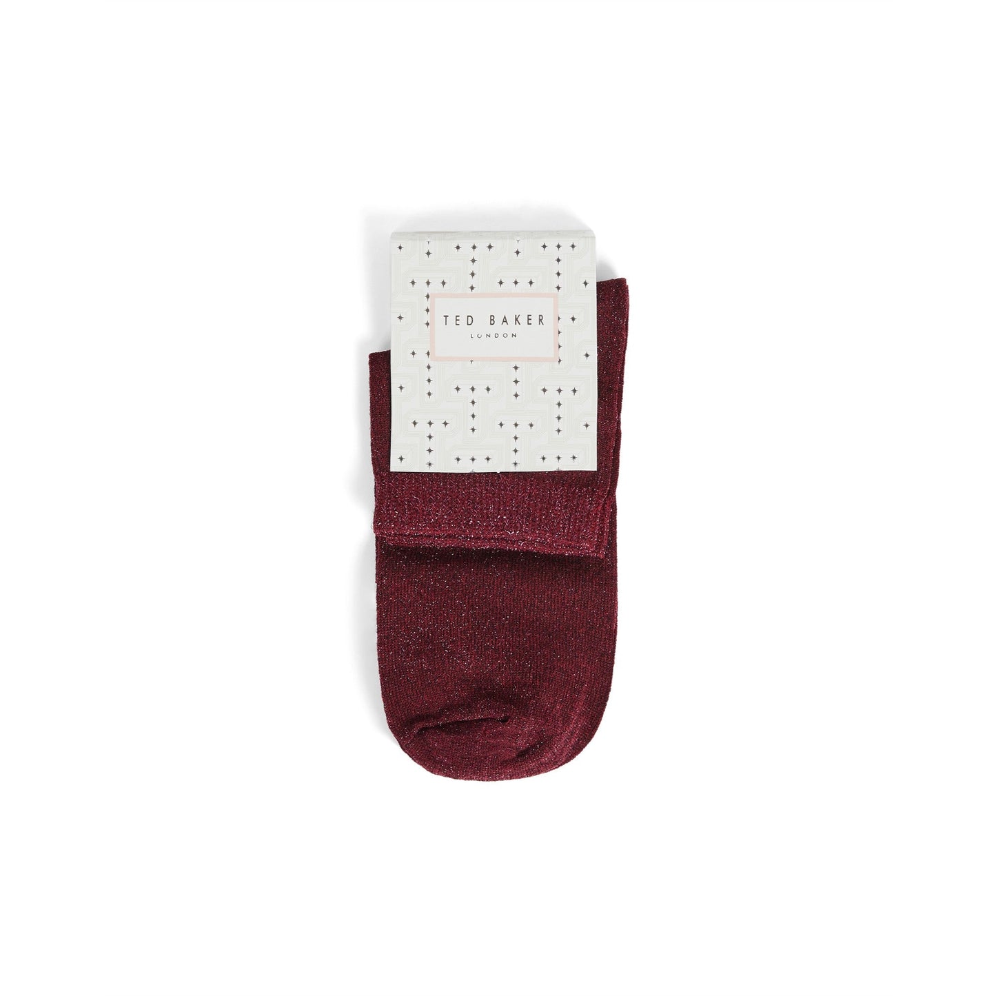 Women Lustia-Lurex Socks - Deep-Purple