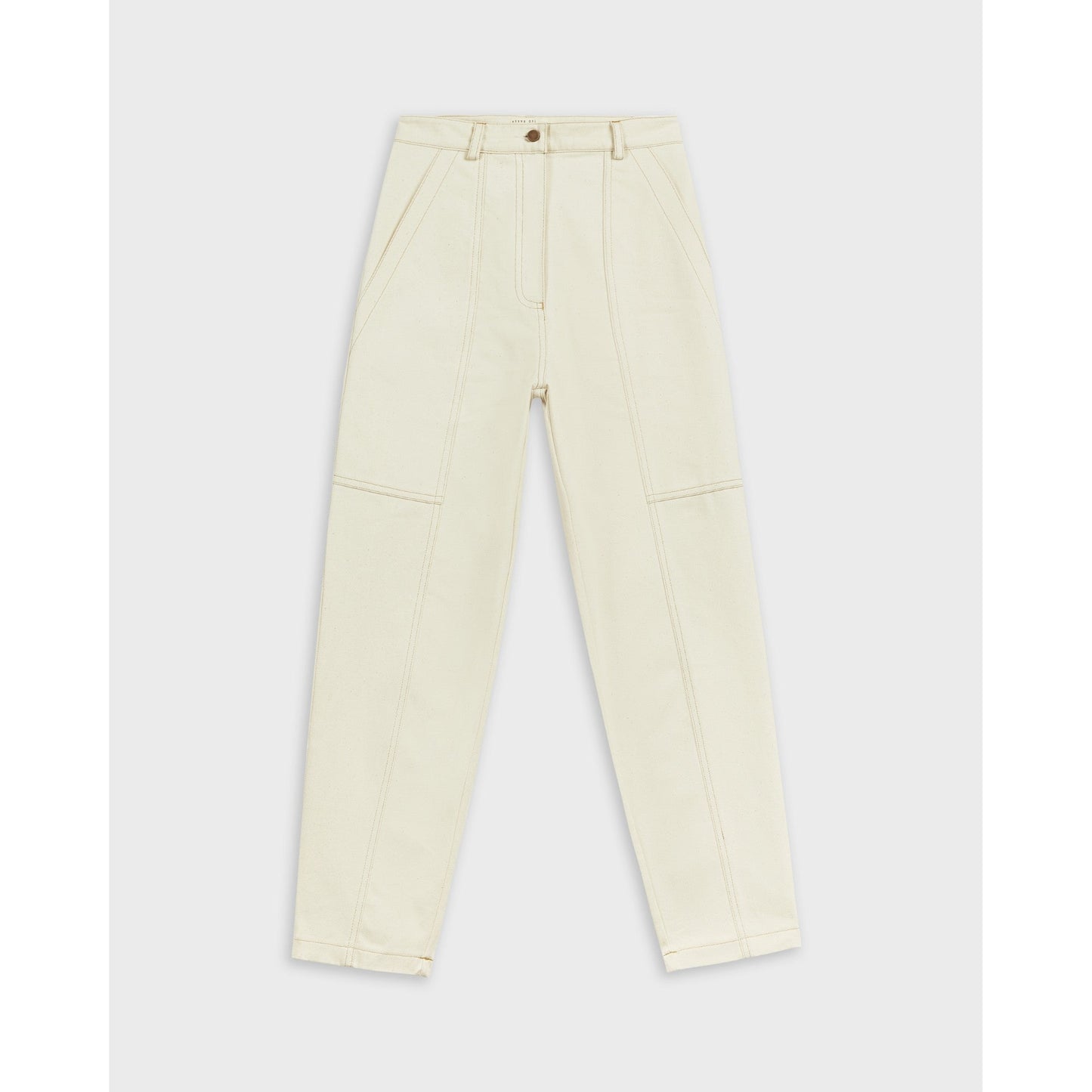 Women Sunsete-Peg Leg Ecru Jean - Ecru