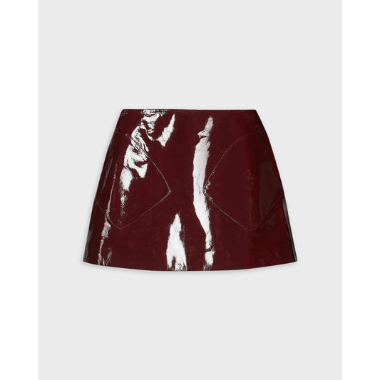 Women Jessiey-Mini Skirt - Maroon