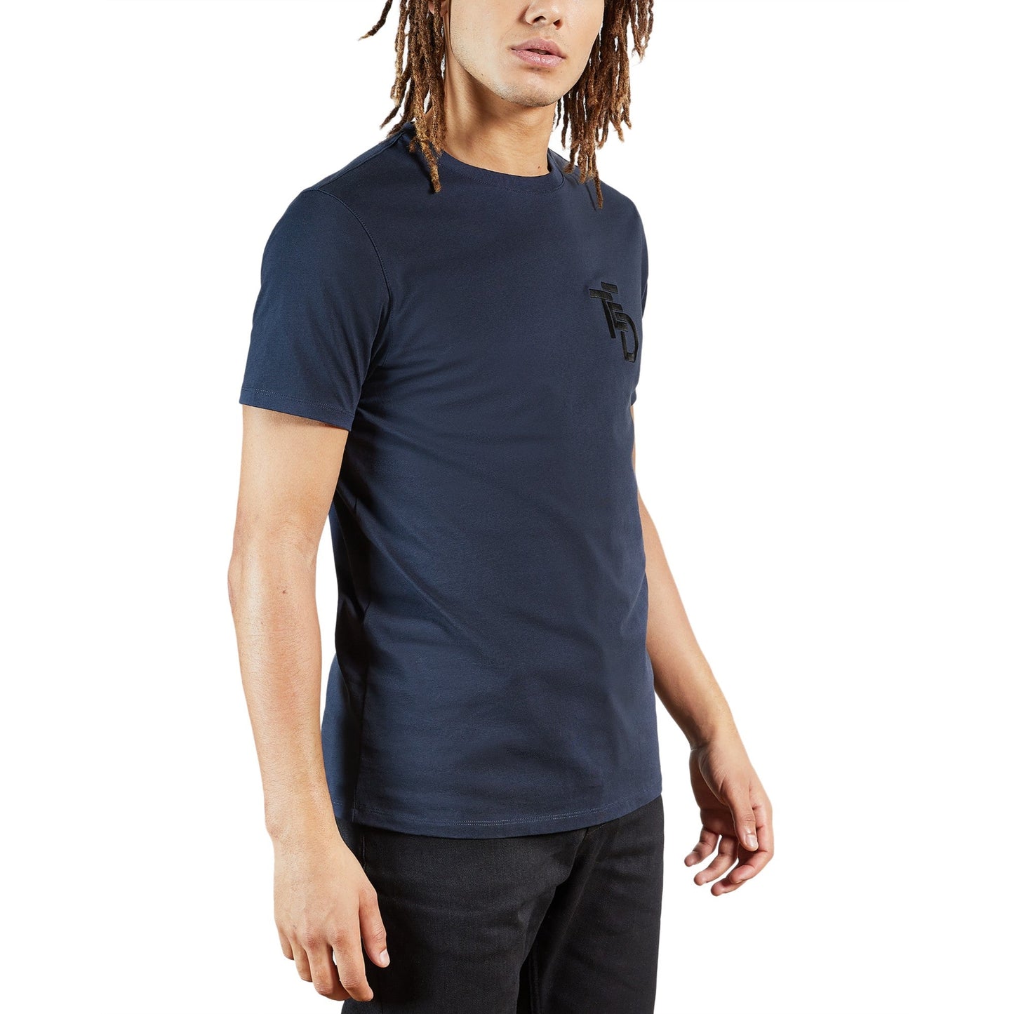 Men Mannc-Mib Ss Tb Embroidered Tee - Navy