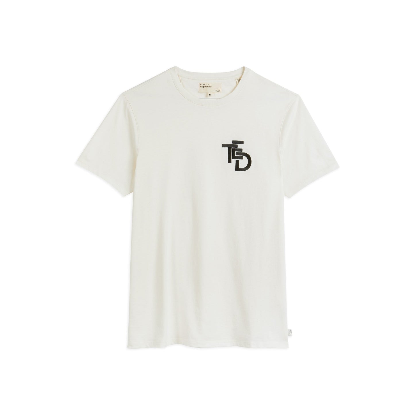 Men Mannc-Mib Ss Tb Embroidered Tee - White