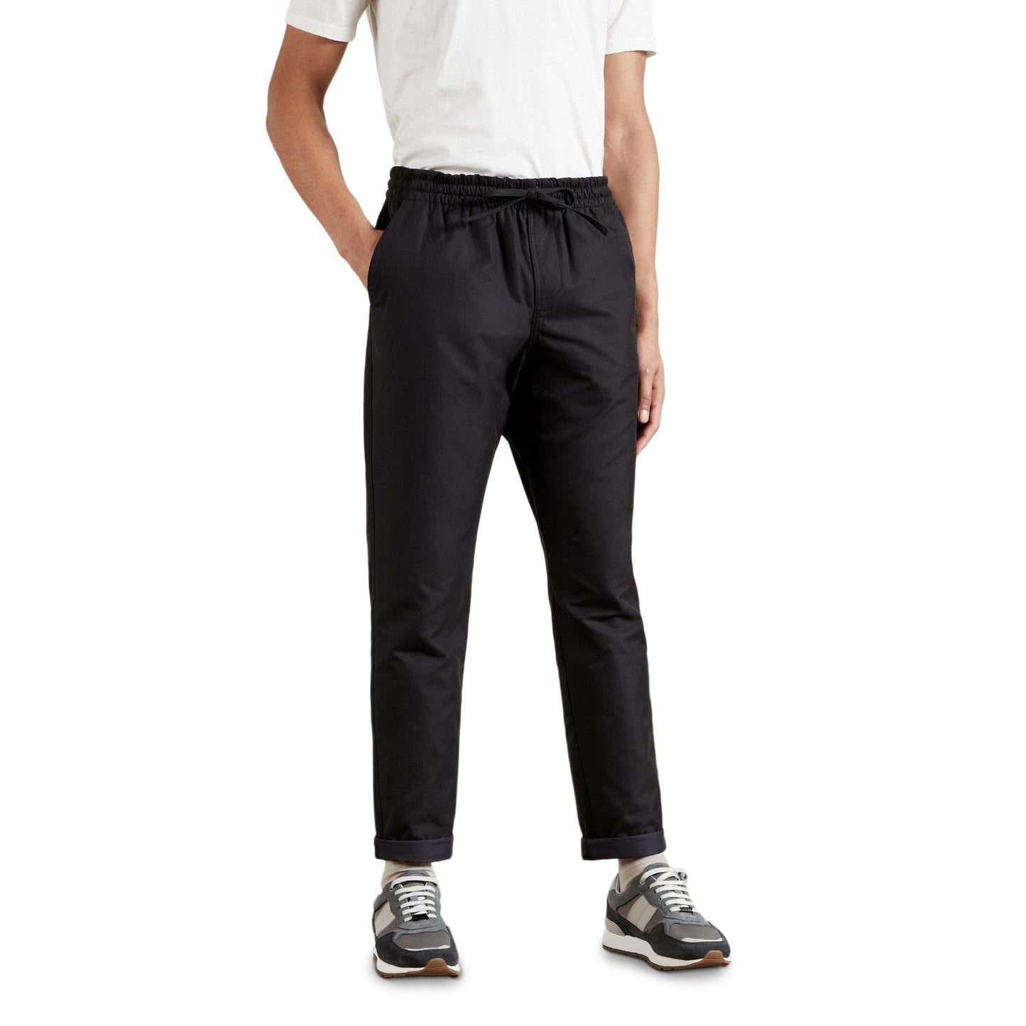 Men Sunnder-Mib Woven Jogger - Black