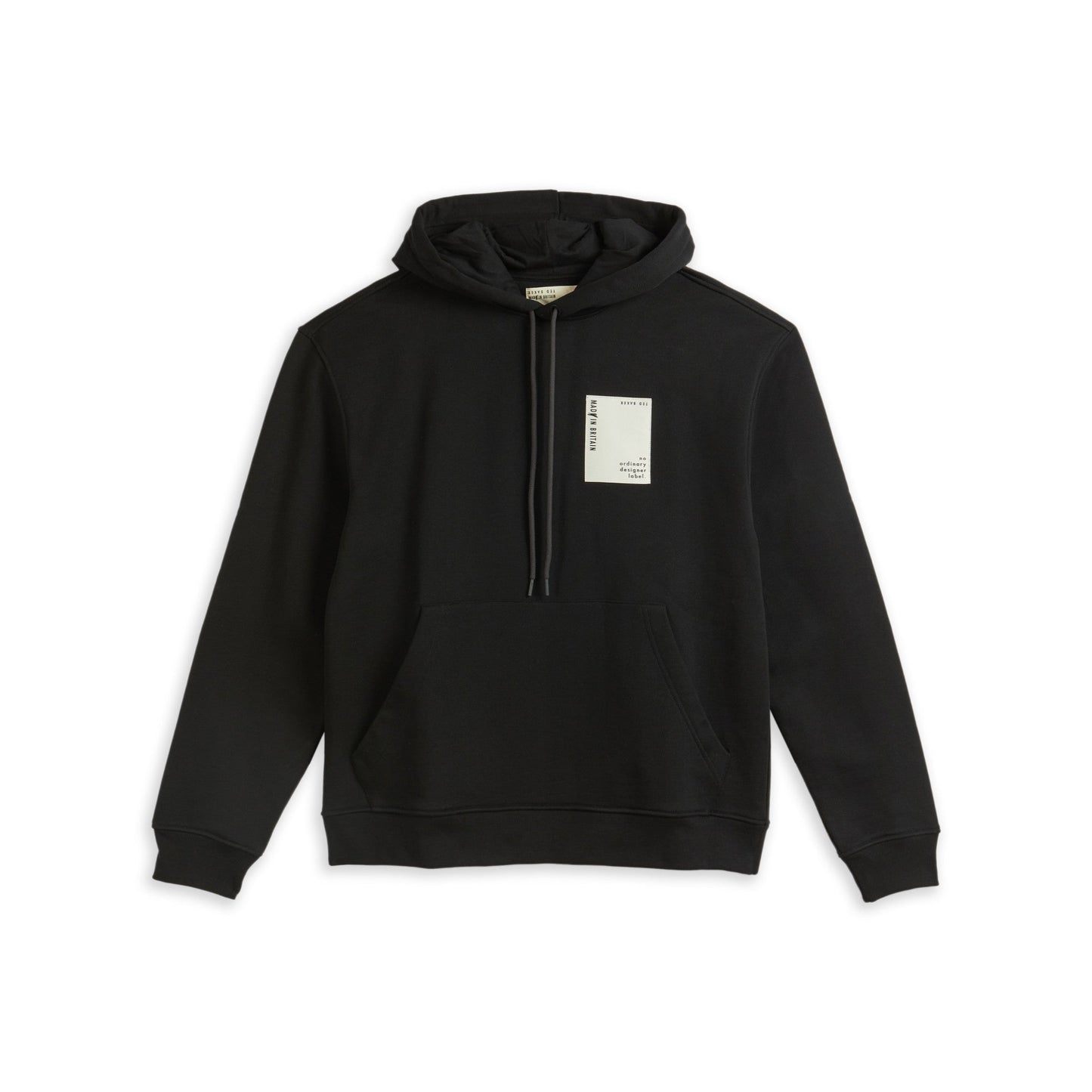 男士 Norwich-Mib Ls Tb Label 連帽衫 - 黑色