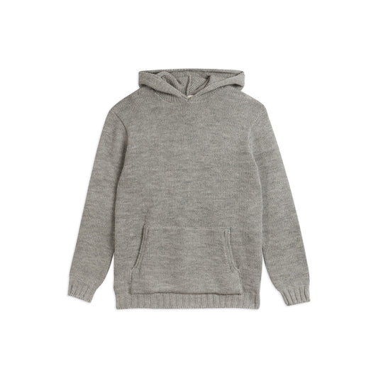 Men Hernne-Mib Ls Chunky Hoodie - Grey