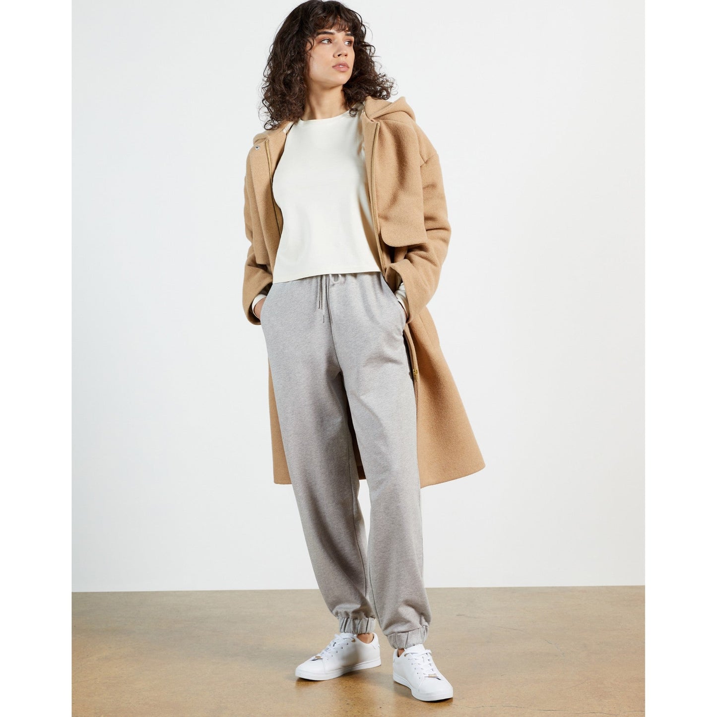 Women Trusi-Tie Waist Jogger - Grey