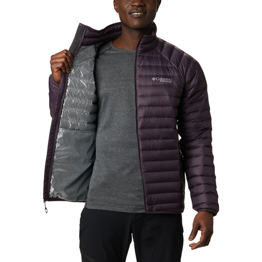 Men Alpha Trail Down Jacket - Dark Purple