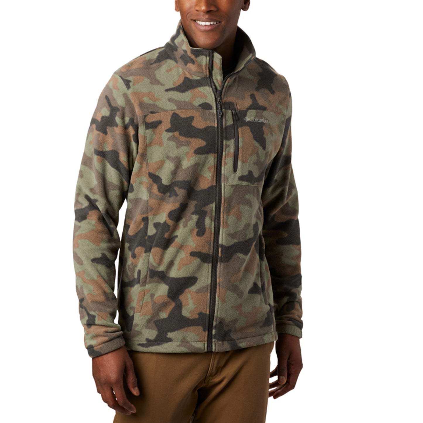 Men Loop To Pines Fleece Jacket - Cypress Camo