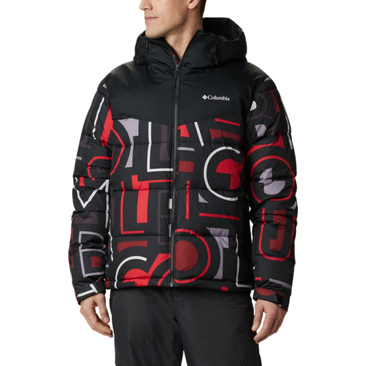 Men Iceline Ridge Jacket - Black Multi Typo Black