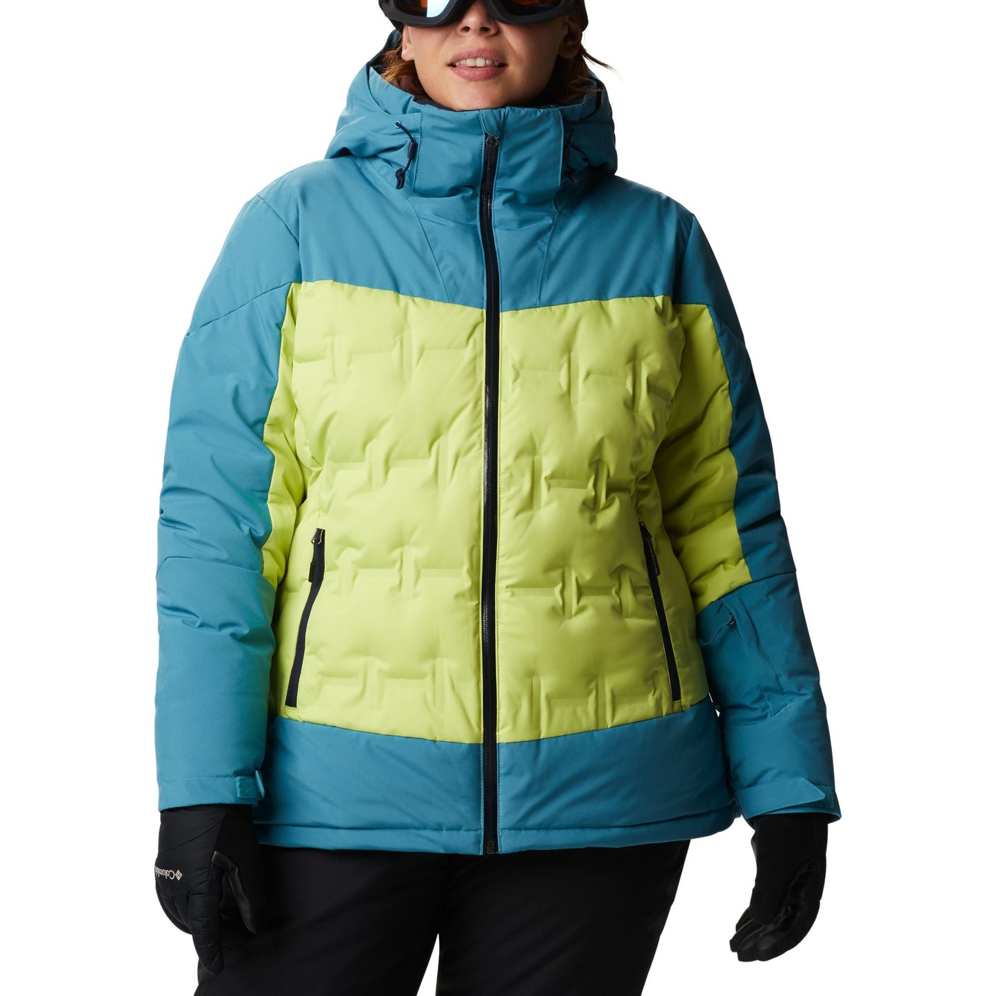 Women Wild Card Down Jkt - Voltage Canyon Blue