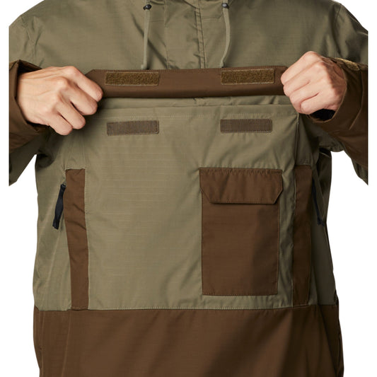 Men Buckhollow Insulated Anorak - Stone Green Olive Green