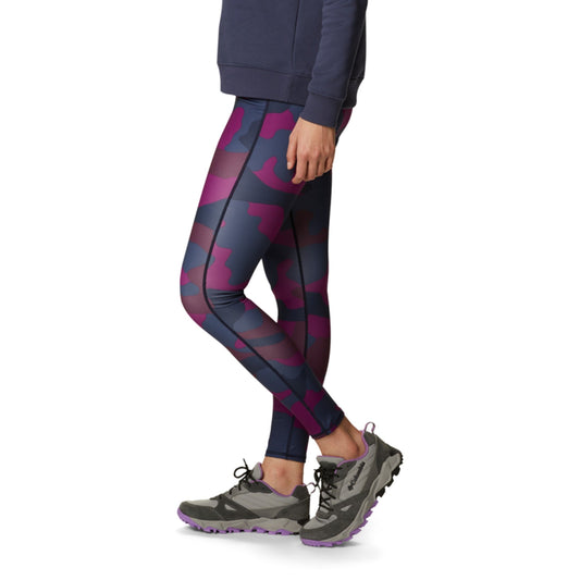 Women Columbia Lodge Print 7 8 Tight - Dark Nocturnal Mod Camo