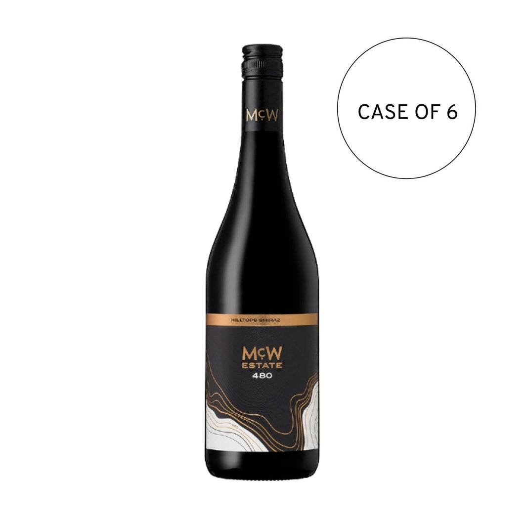 McWilliams 480 Hilltops Shiraz 2019 - (Case of 6 x 750ml)