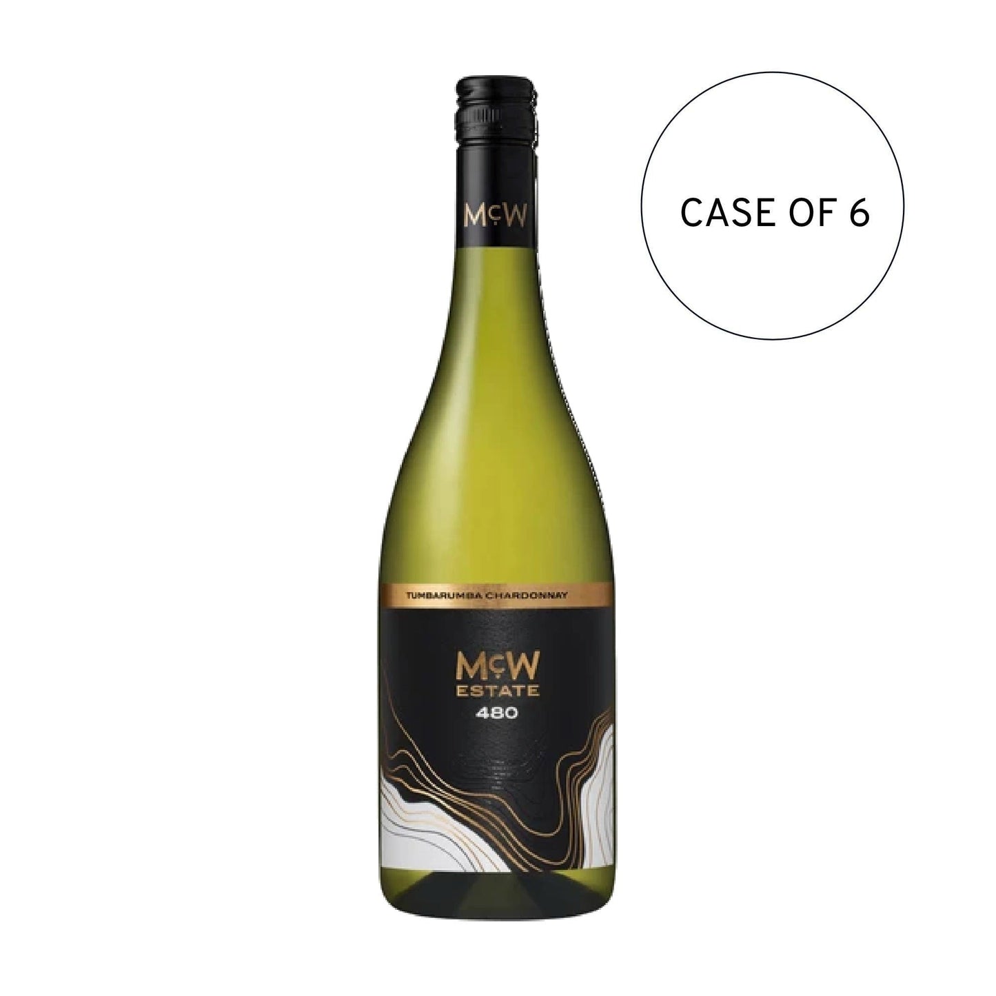 McWilliams 480 Chardonnay 2018 - (Case of 6 x 750ml)
