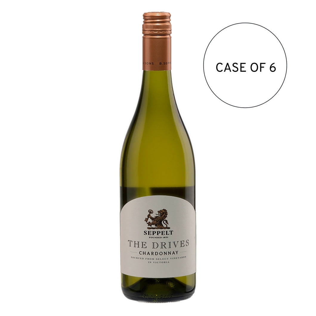 Seppelt The Drives Chardonnay 2018 - (Case of 6 x 750ml)