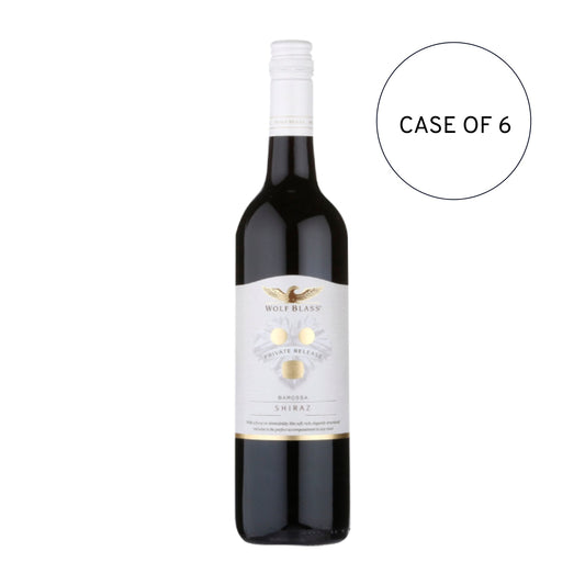 Wolf Blass Private Release Shiraz 2019 - (Case of 6 x 750ml)