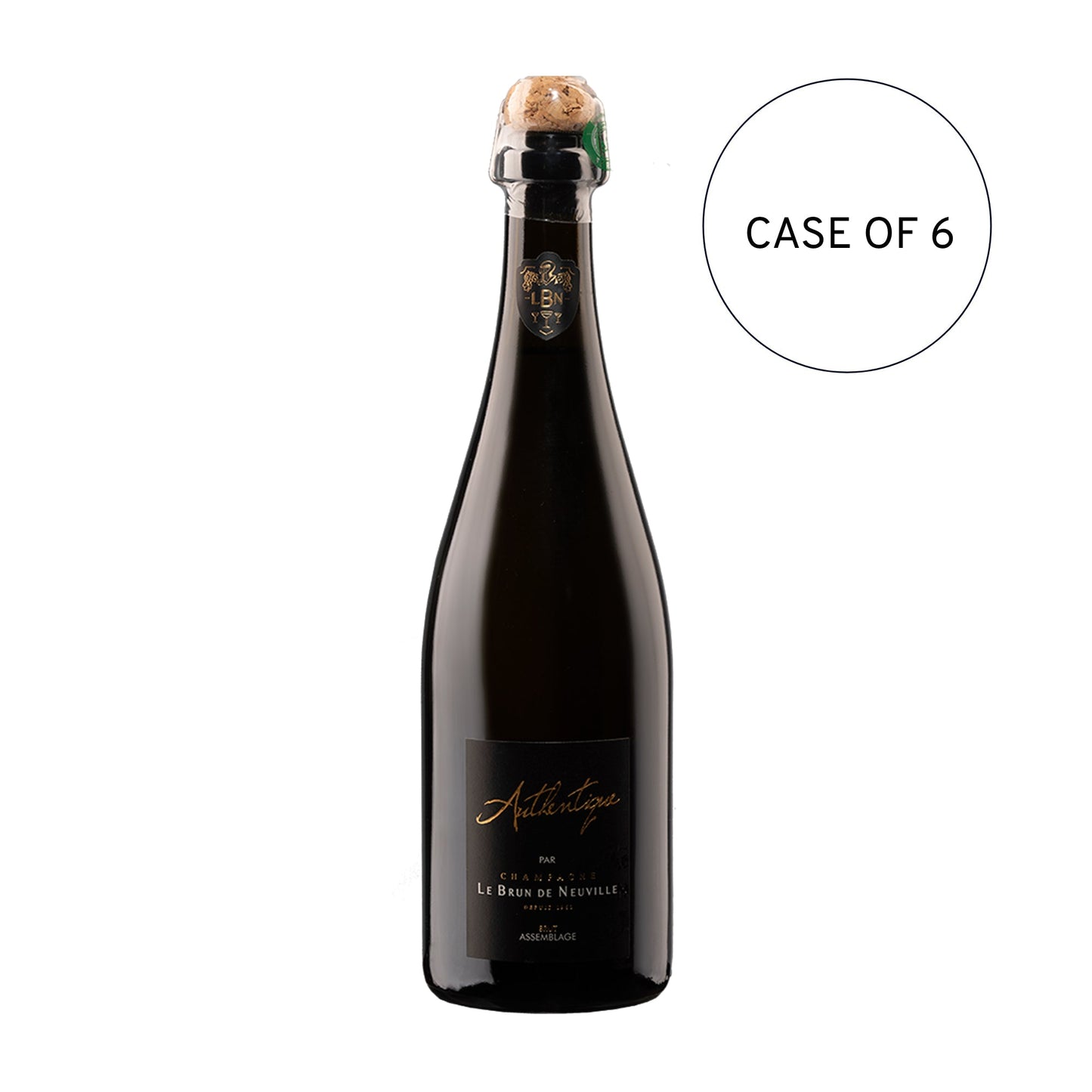 Le Brun de Neuville Le Chemin Empreinte Blanc de Blancs Extra Brut NV - (Case of 6 x 750ml)