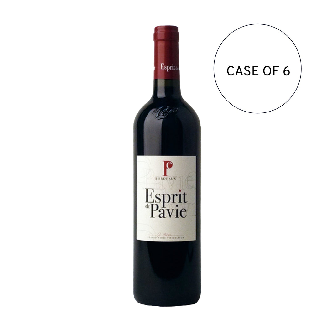 Esprit De Pavie Bordeaux 2015 - (Case of 6 x 750ml)