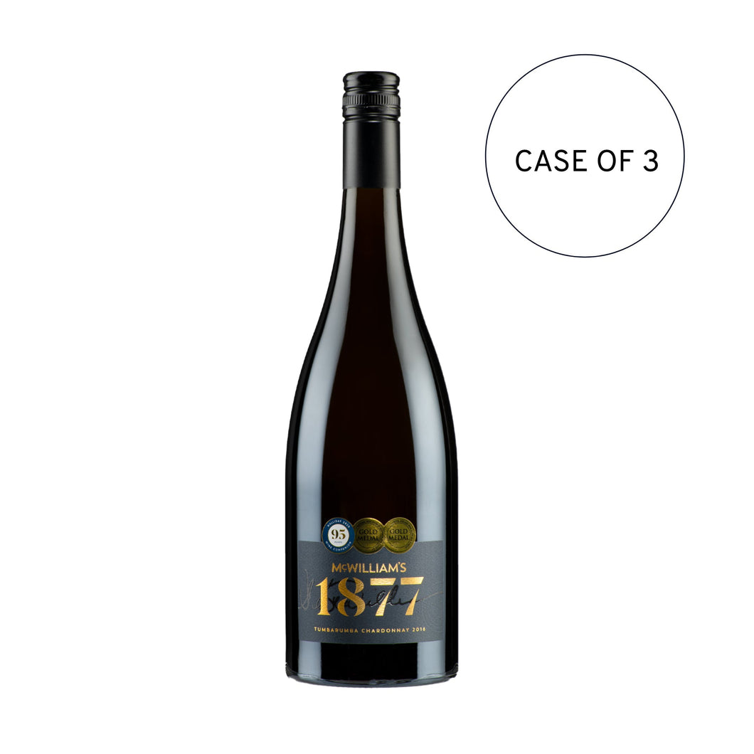 McWilliams Single Vineyard Tumbarumba Chardonnay 2018 - (Case of 3 x 750ml)
