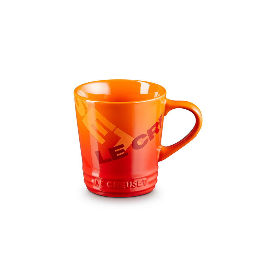 330ml V Mug Big Logo Decal - Flame