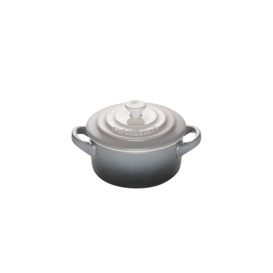 Classic 10cm Mini Round Cocotte - Ombre Grey
