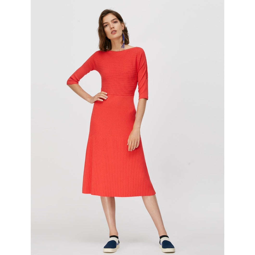 Certosa Knitted dress - Red