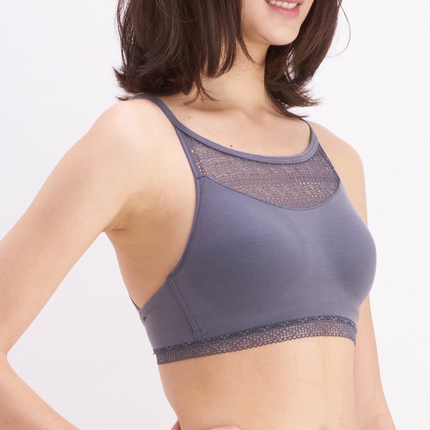 Non Wired Bralette - Black Pearl