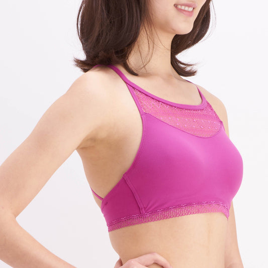 Non Wired Bralette - Summer Orchid