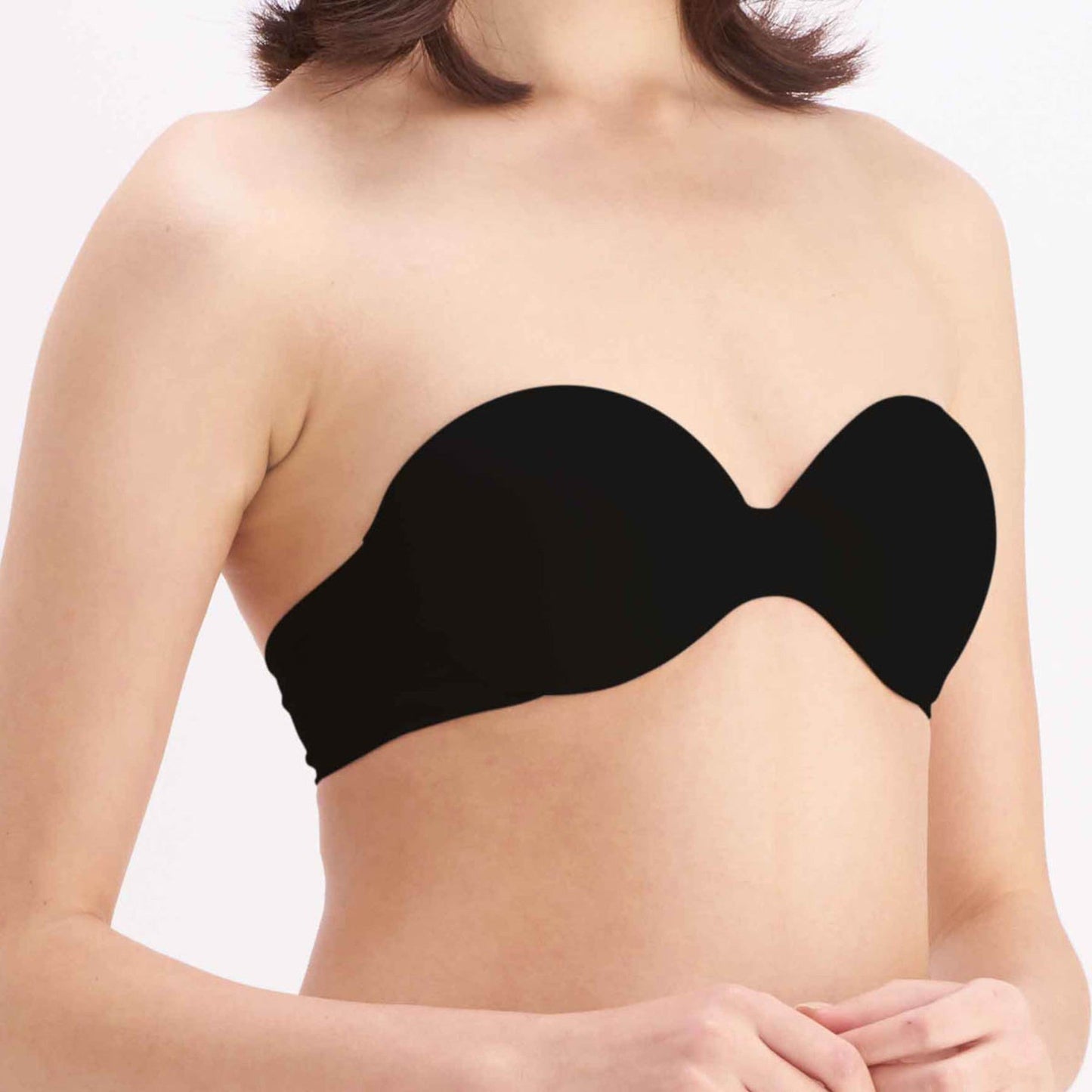 Strapless Lightly Lined Bra - Black
