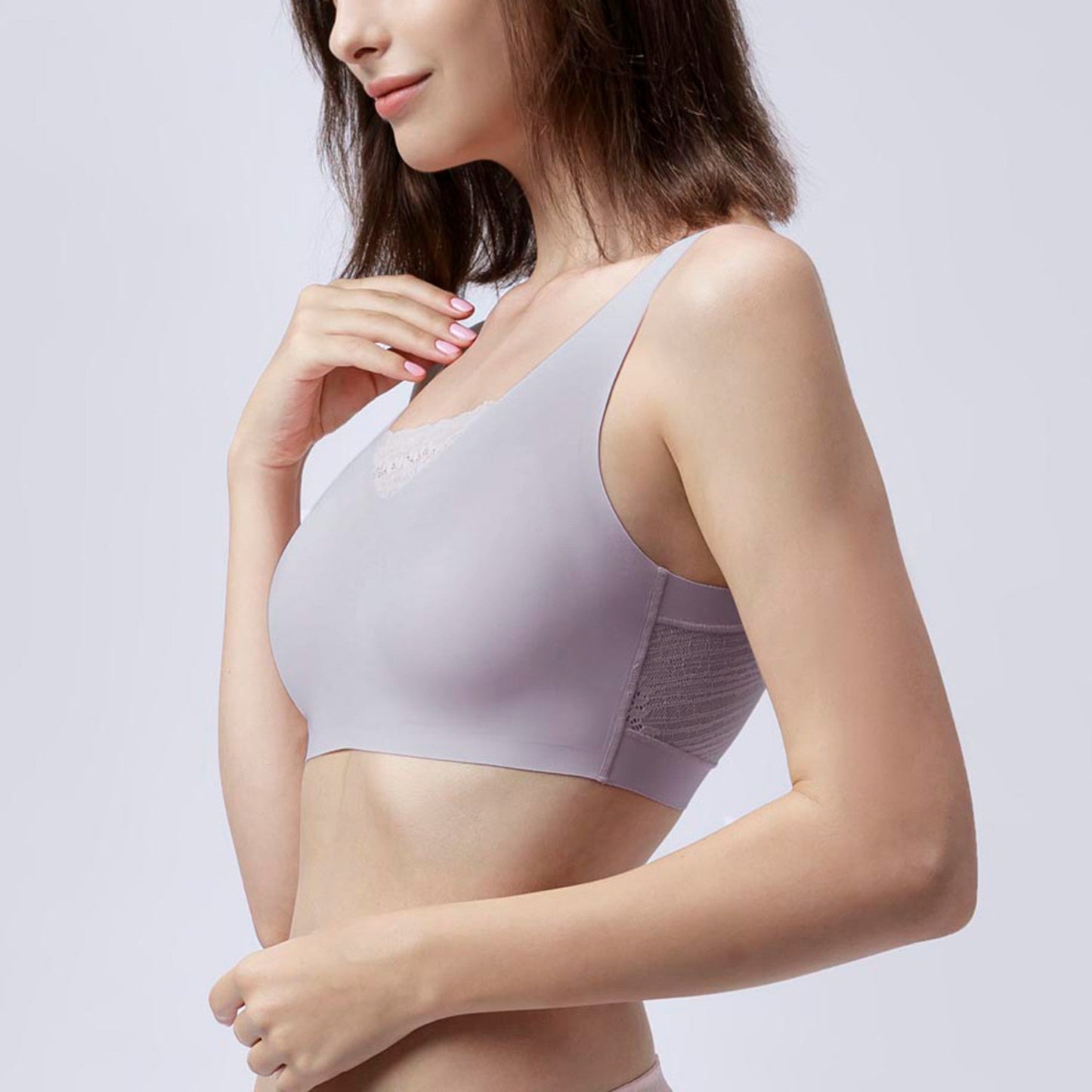 Invisible Fashion Bra Top - High Rise