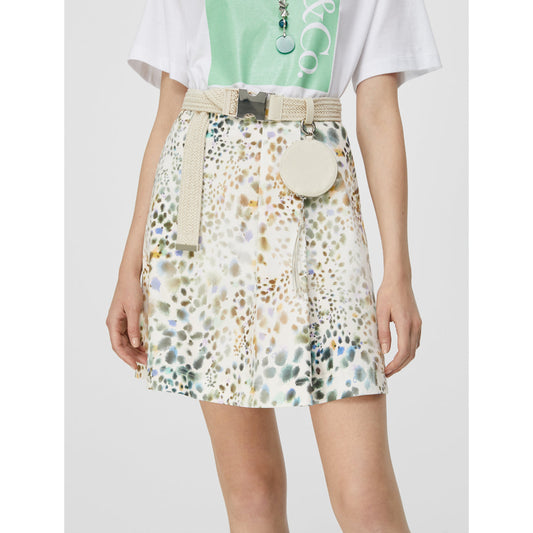 Patrono Skirt - White Pattern