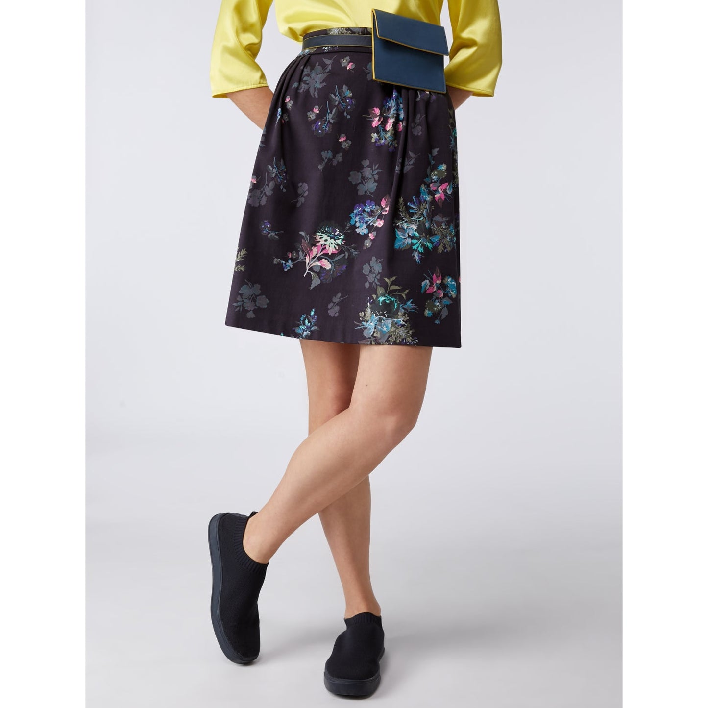 Paella Skirt - Blue Pattern
