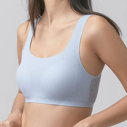 Light Mesh Bra Top - Skyway