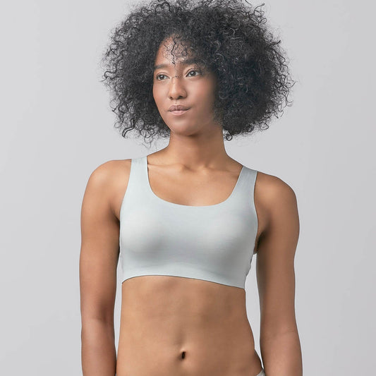 Sustainable Herbafoam™ Bra Top - Light Stone