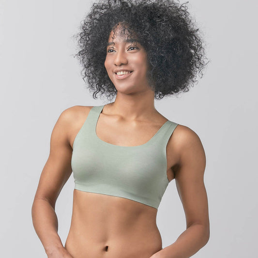 Sustainable Herbafoam™ Bra Top - Seagrass