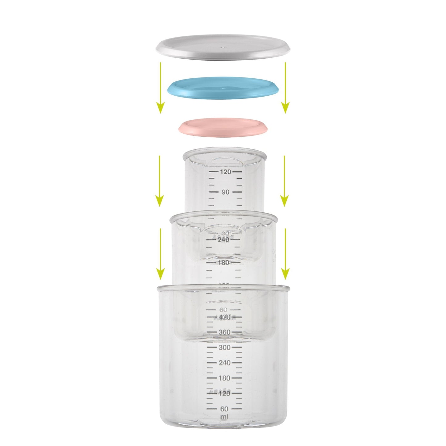 Set of 3 Conservation Jars (1 Baby / 1 Maxi / 1 Maxi +)