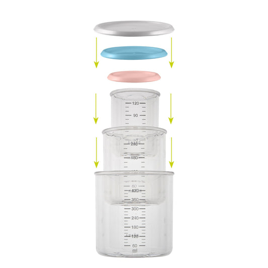 Set of 3 Conservation Jars (1 Baby / 1 Maxi / 1 Maxi +)