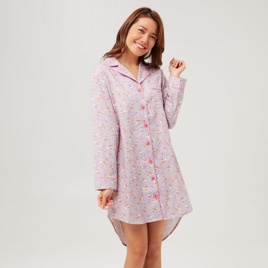 Sanrio Long Pajama Nightsuit - Kitty Mix Print