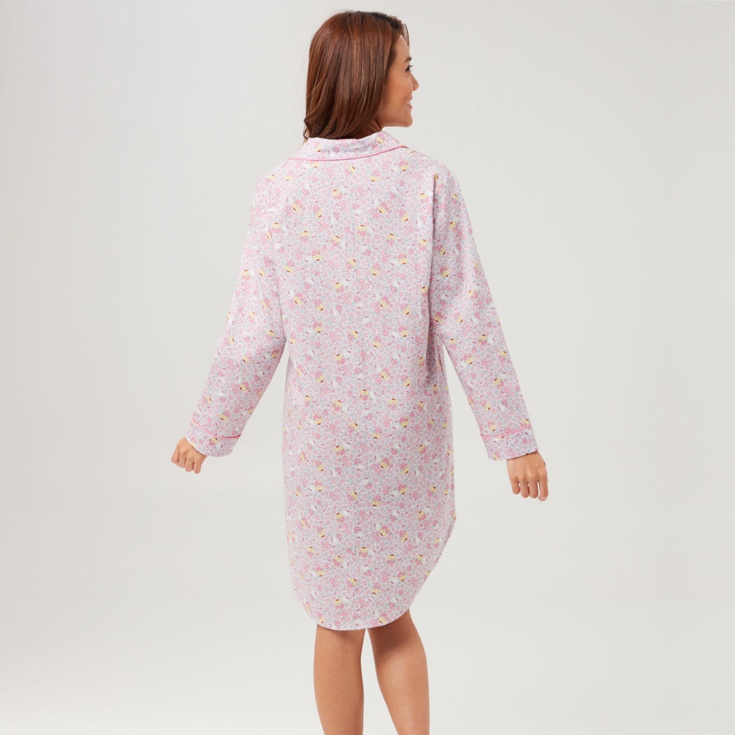 Sanrio Long Pajama Nightsuit - Kitty Mix Print