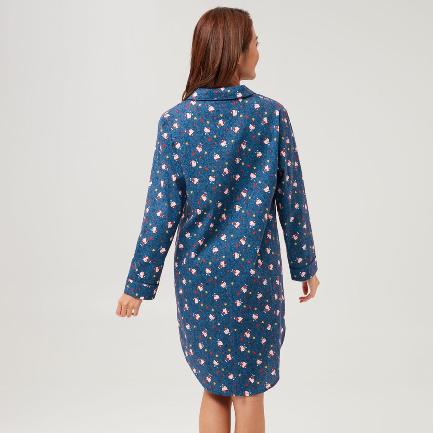 Sanrio Long Pajama Nightsuit - Hello Kitty Print