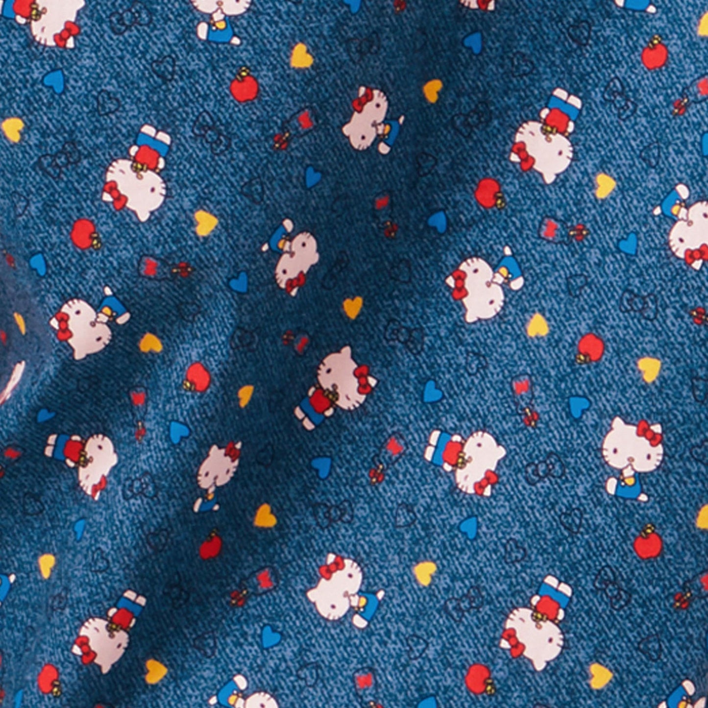 Sanrio Long Pajama Nightsuit - Hello Kitty Print
