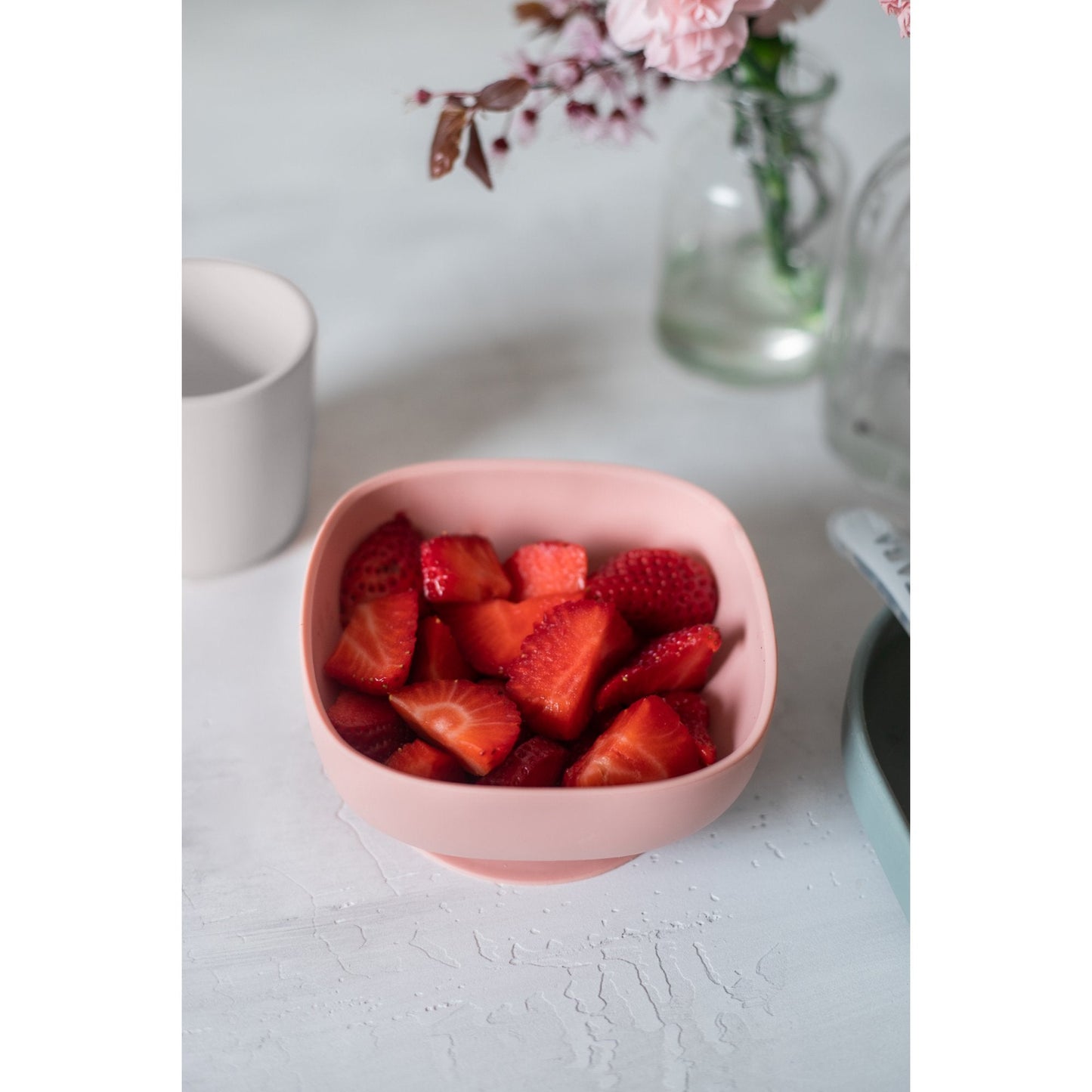 Silicone Suction Bowl - Pink