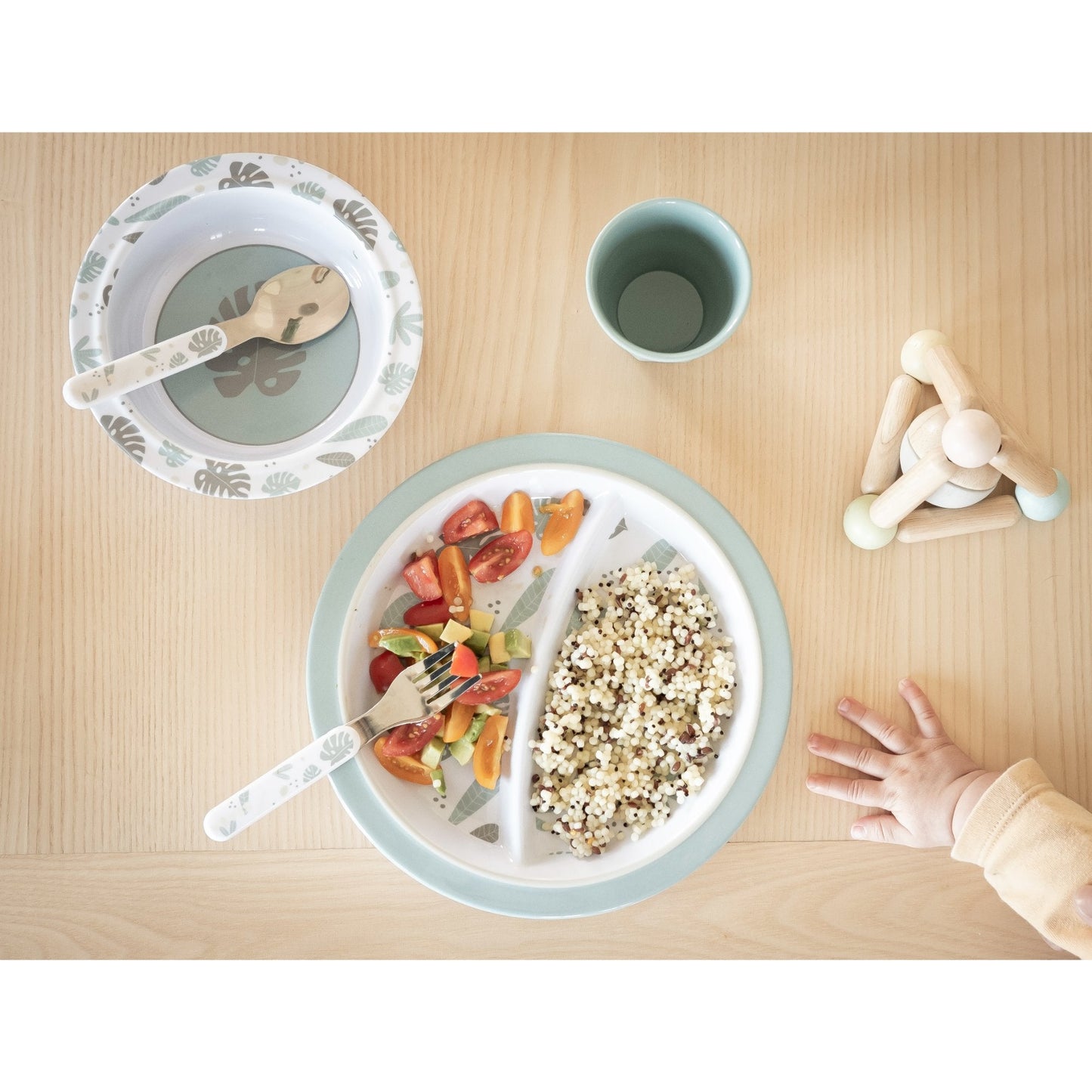 Melamine Gift Meal Set - Jungle
